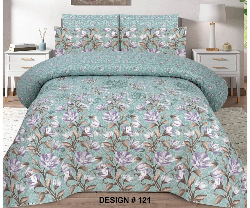 6PCS 100% Pure Cotton comforter set