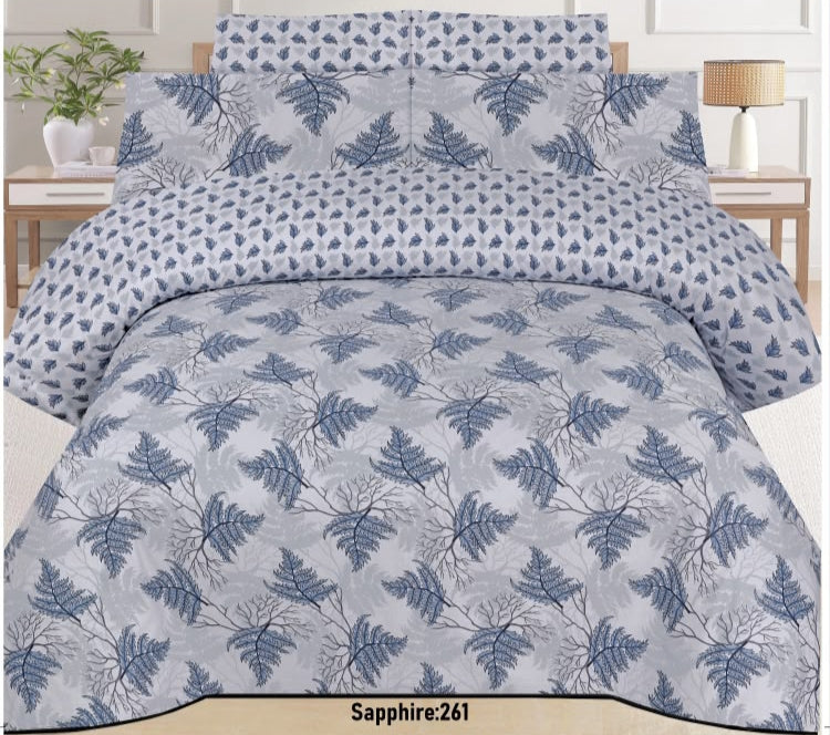 6PCS 100% Pure Cotton comforter set
