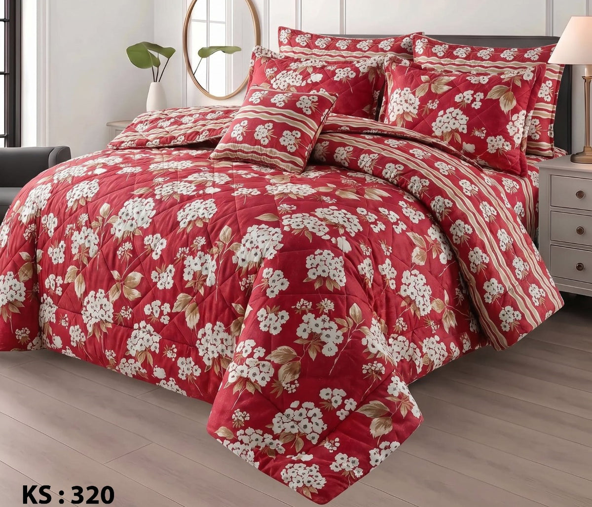 3-Piece Dinor Premium Cotton bedsheet