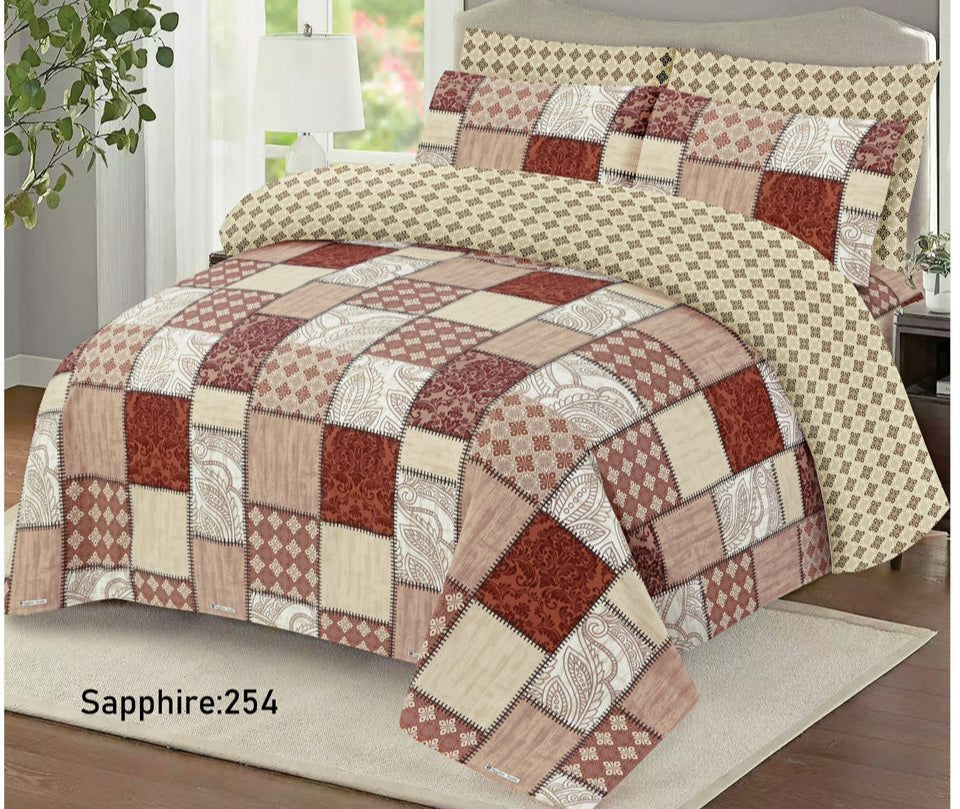 3PCS Pure Cotton bedsheet