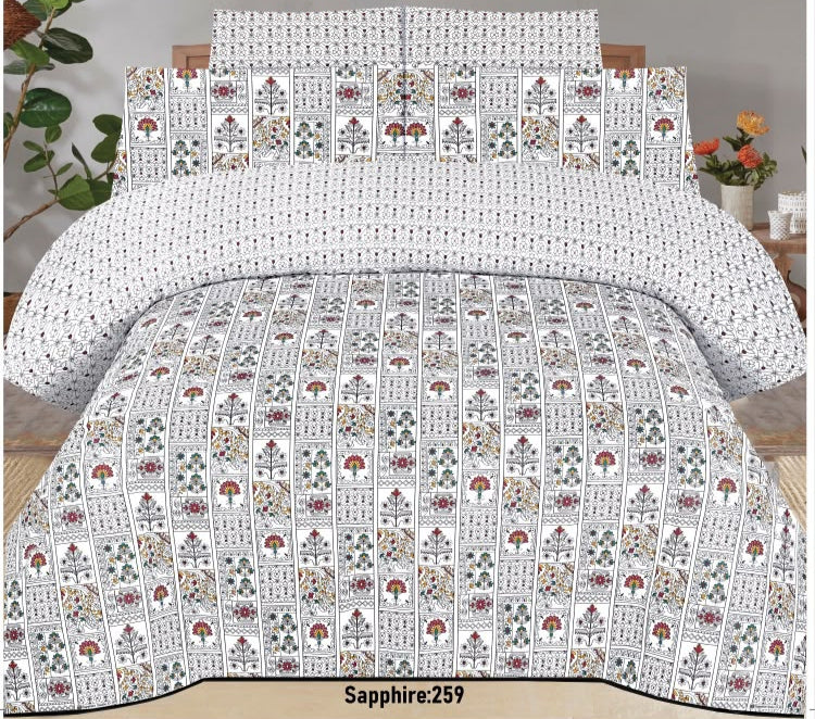 3PCS Pure Cotton bedsheet