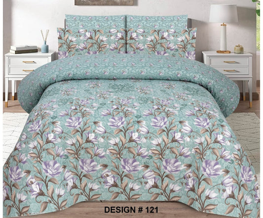6PCS 100% Pure Cotton comforter set