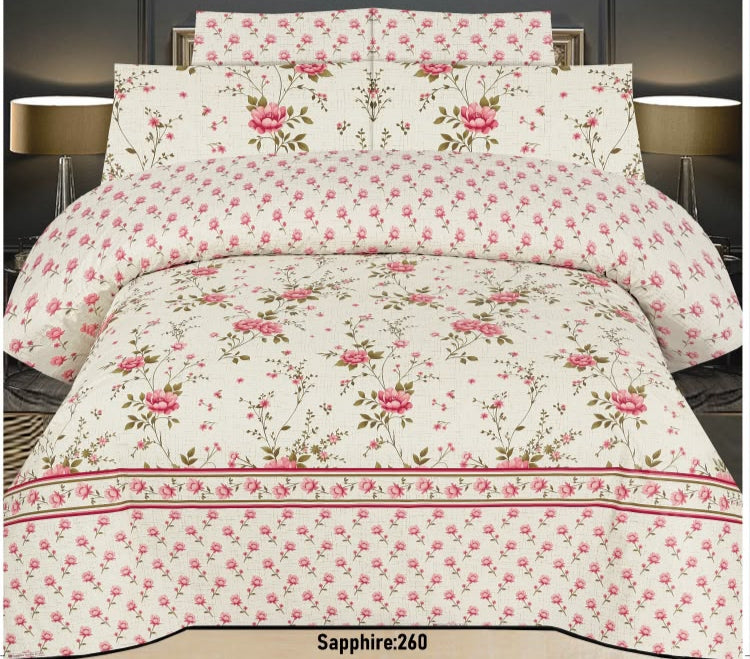6PCS 100% Pure Cotton comforter set