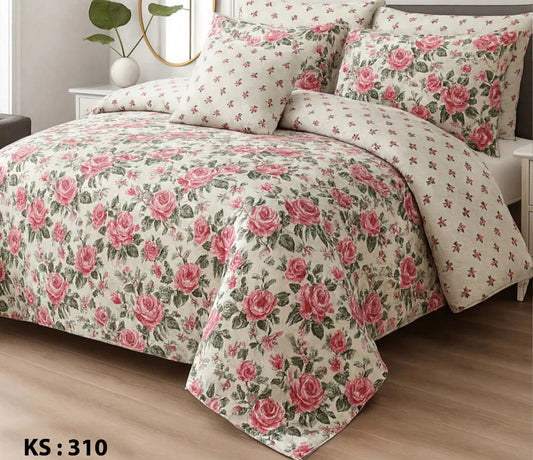3-Piece Dinor Premium Cotton bedsheet
