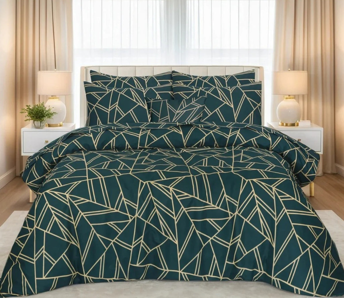 3-PIECE Dinor Premium Cotton bedsheet